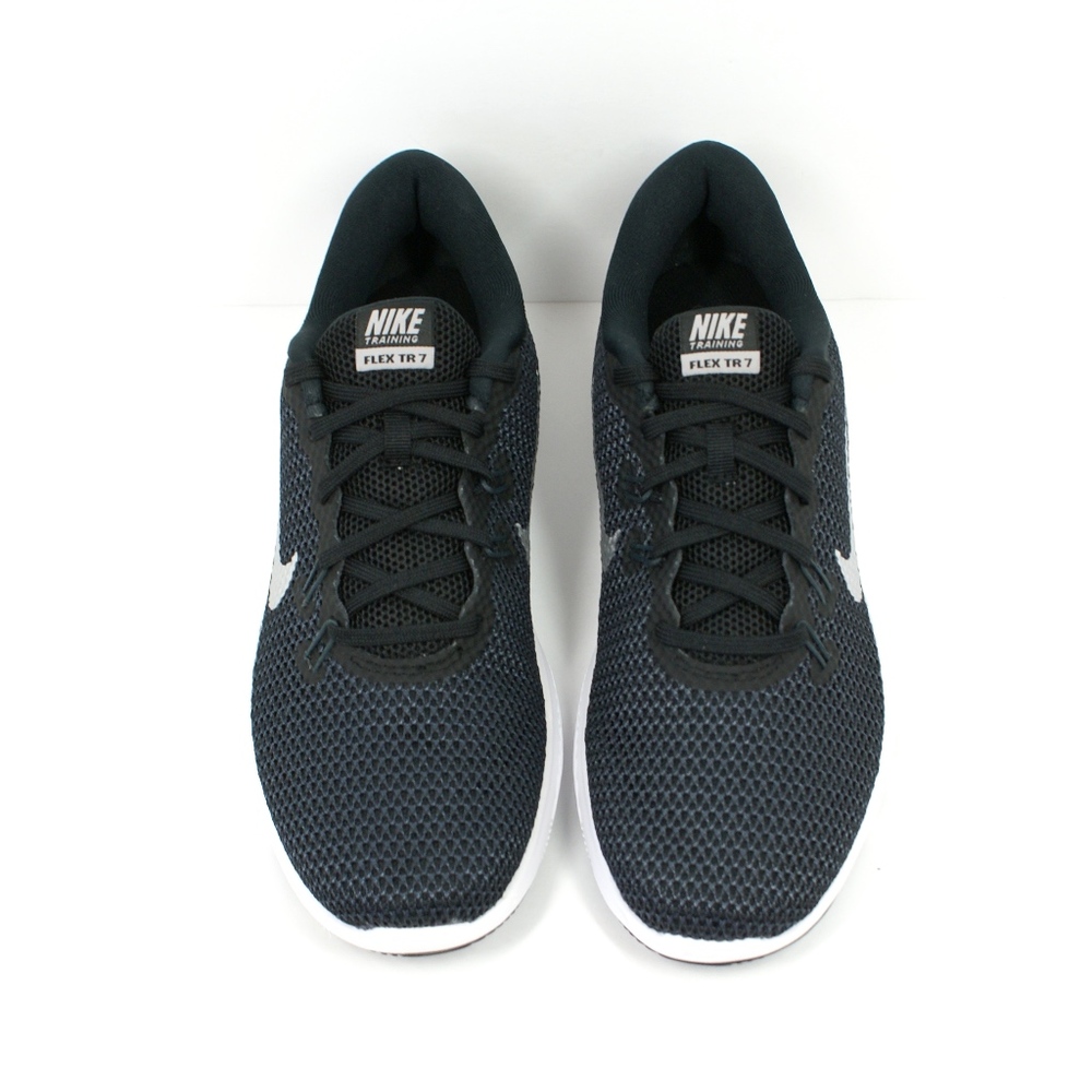 Nike Flex Trainer Black Metallic Silver NEW! - Picture 6 of 6